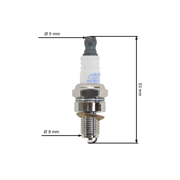 Zapaľovacia sviečka pre motorové píly a krovinorezy Stihl MS171 MS181 MS211 Husqvarna 545 550XP 555 556 560XP (OEM 00004007009 NGK CMR5H 574519601)