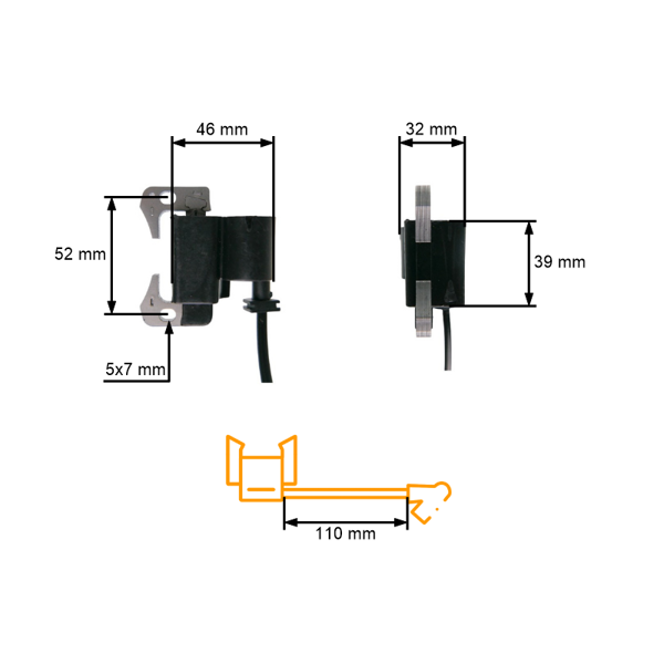 Zapaľovanie pre čínske krovinorezy NAC WLBC580E BP540
