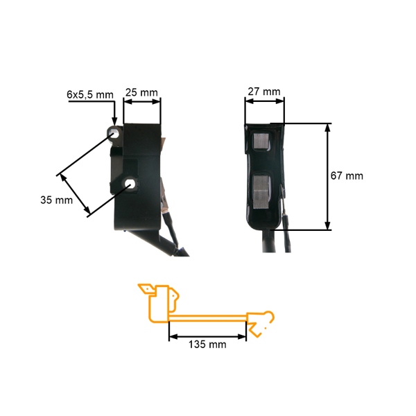 Zapaľovanie pre Čínske motorové píly a píly z hobbymarketov s obsahom motora 45 ccm 52 ccm 58 ccm
