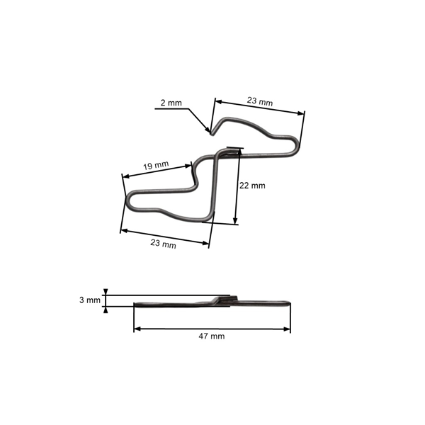 Závlačka štartéra pre motorové píly Stihl MS640 MS650 MS660 MS661 MS880 (OEM 11241953500)